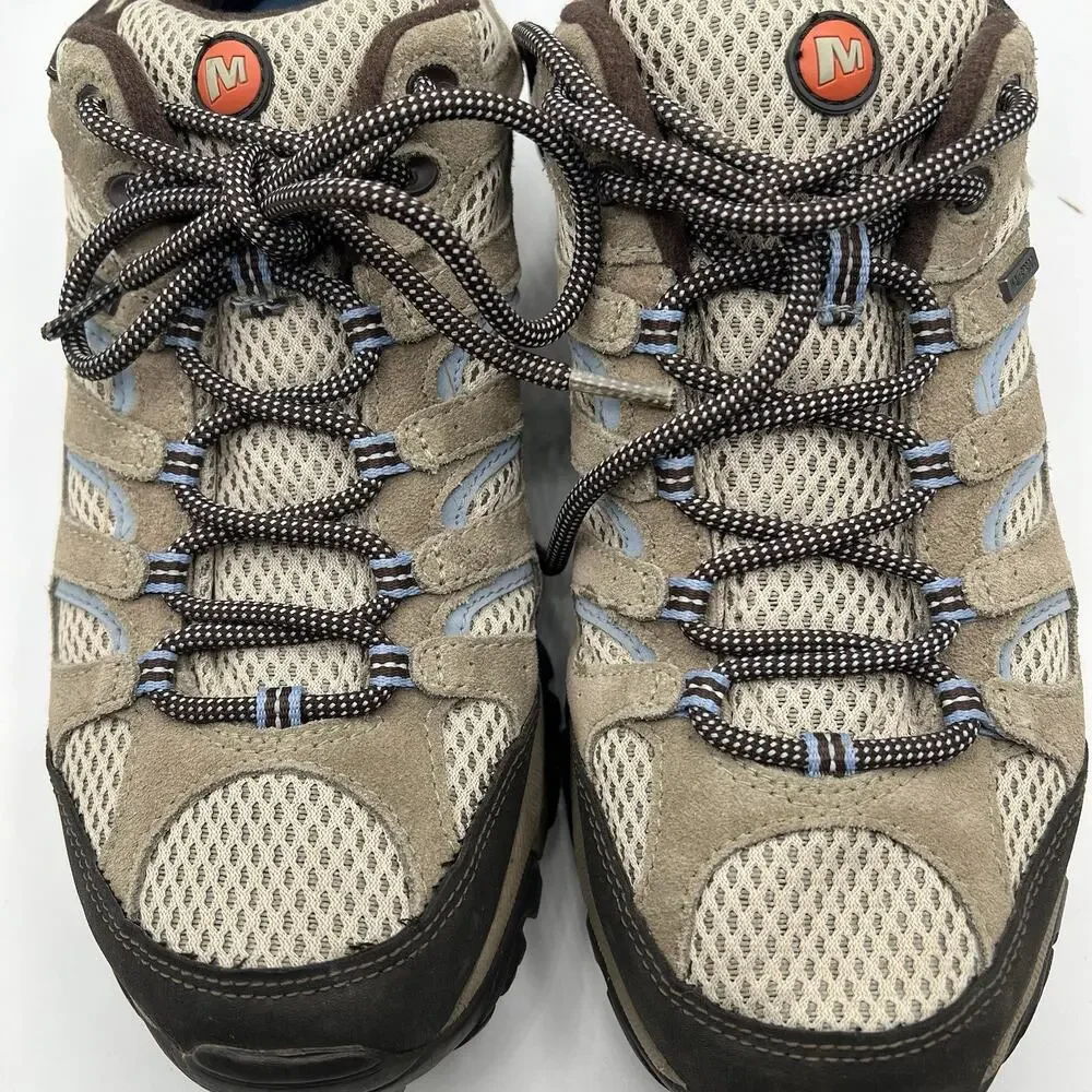 Merrell Women’s Moab 2 Waterproof Hiking Shoes • Vibram • Dusty Olive US 10.5 M